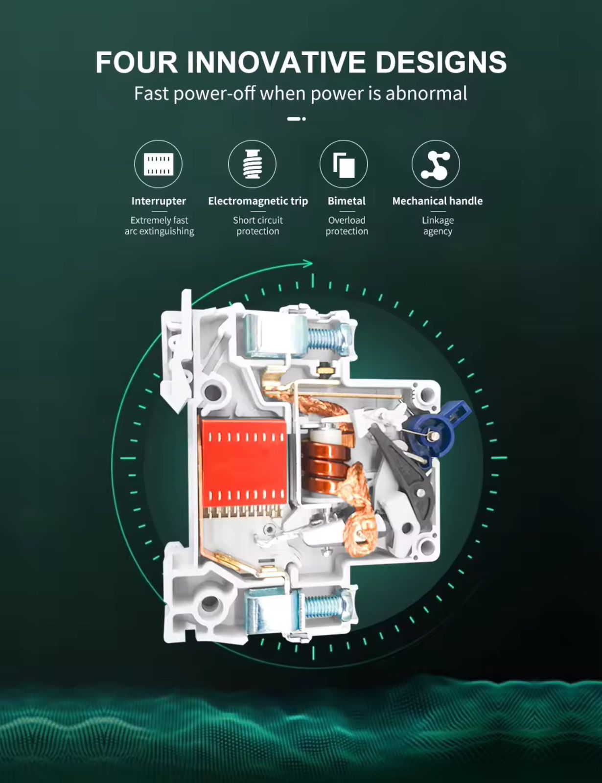SPD DC 1000V 20KA~40KA House Surge Protector Protective Low-voltage Arrester Device