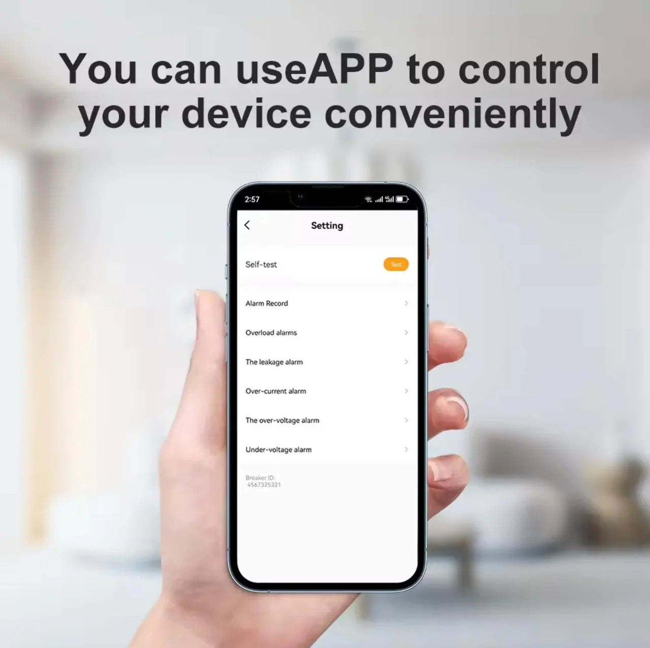 TOMZN Smart WiFi 10-in-1 63A Protector Switch – Overload, Voltage, Leakage Protected | Timer App Control
