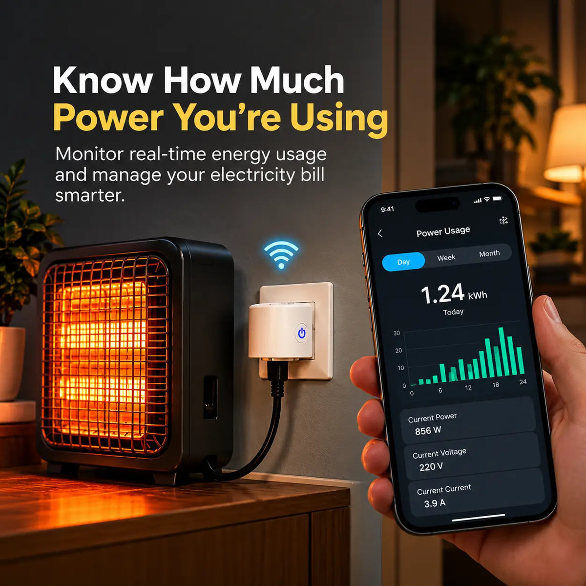 Smart Wifi Power Socket Plug 16A