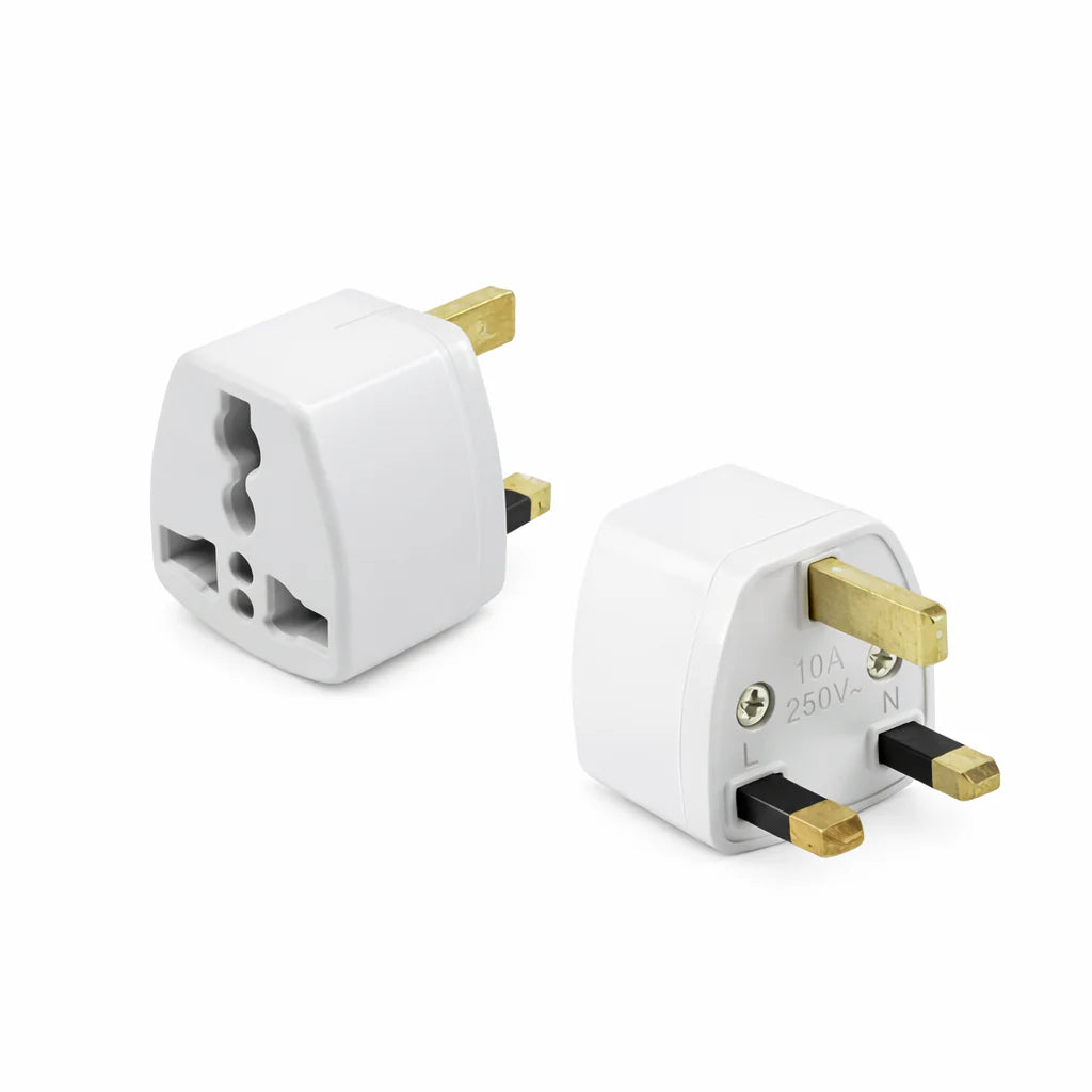 Multi-Plug Power Travel Adapter 2 & 3 Pins, Flat, Cross & Round Pins