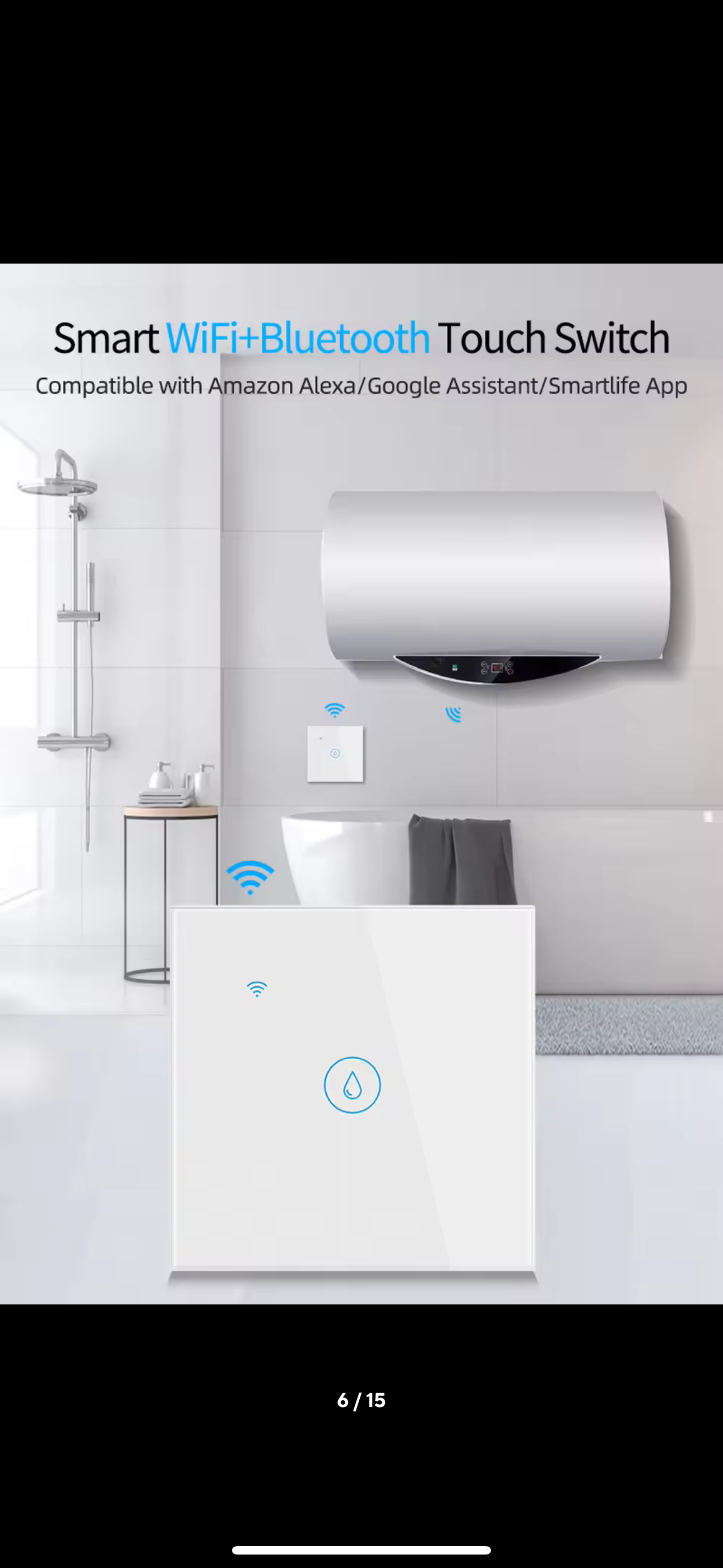 Smart 40A Tuya Switch