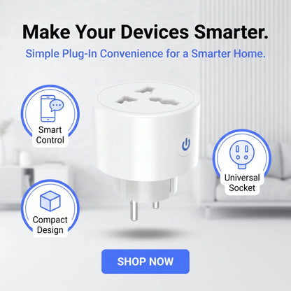 Smart Wifi Power Socket Plug 16A