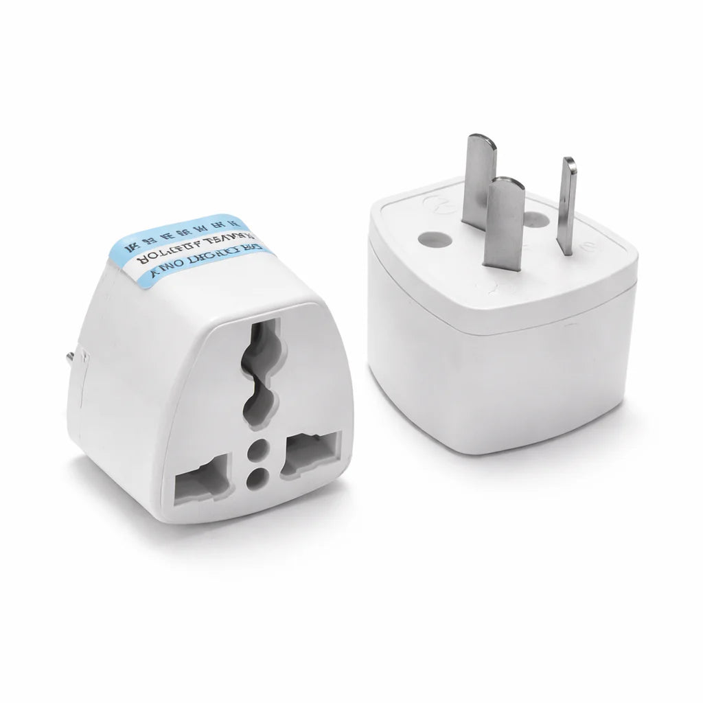 Multi-Plug Power Travel Adapter 2 & 3 Pins, Flat, Cross & Round Pins
