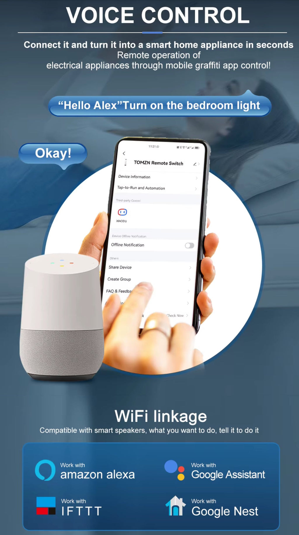 TOMZN SMART WIFI BREAKER 8 in 1 TOB9S-VAP