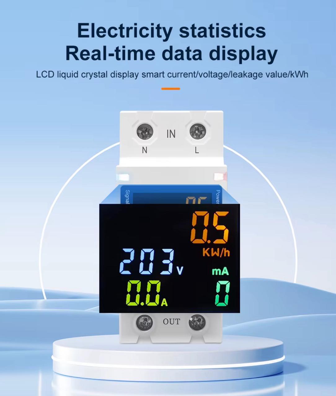 TOMZN 10 In 1 Smart Wifi Breaker With Memory Relay