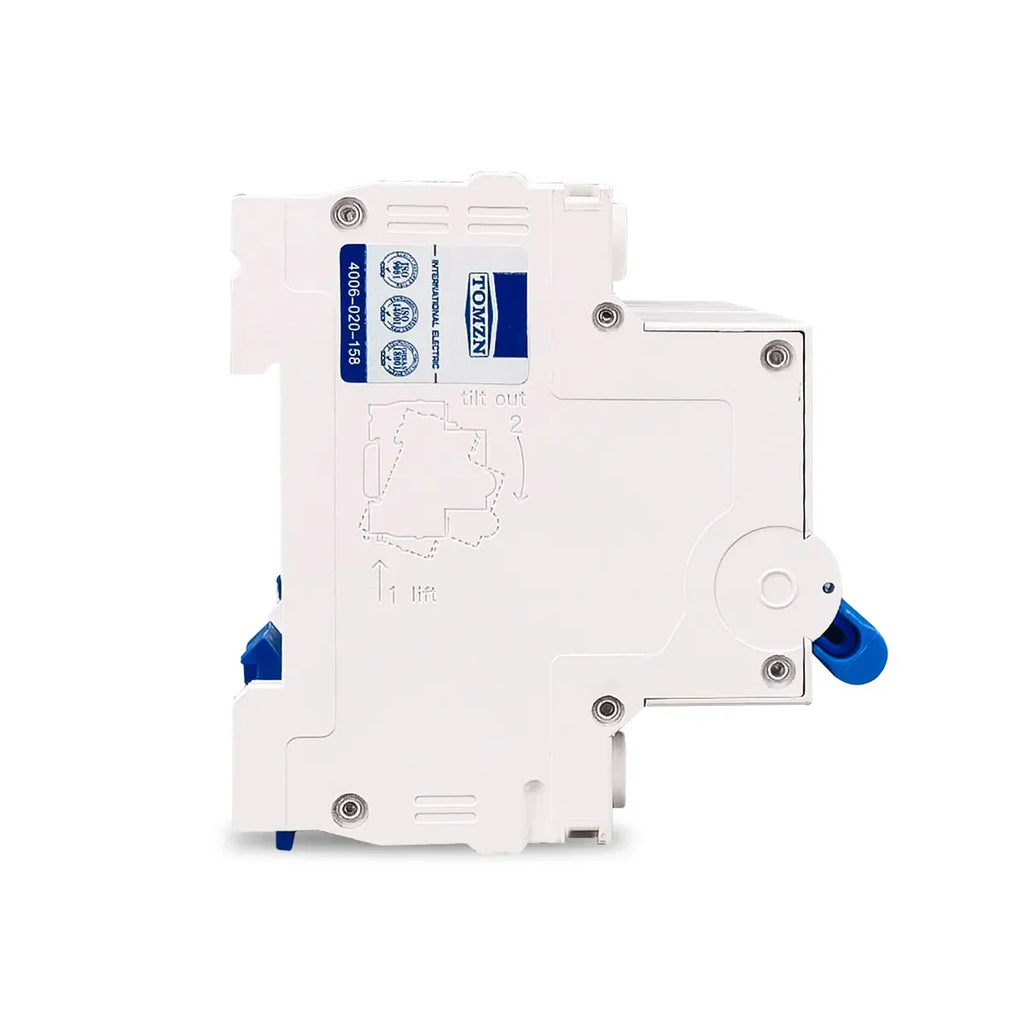 2P+2P MTS TOMZN AC Dual power Manual transfer switch  MCB 50HZ/60HZ