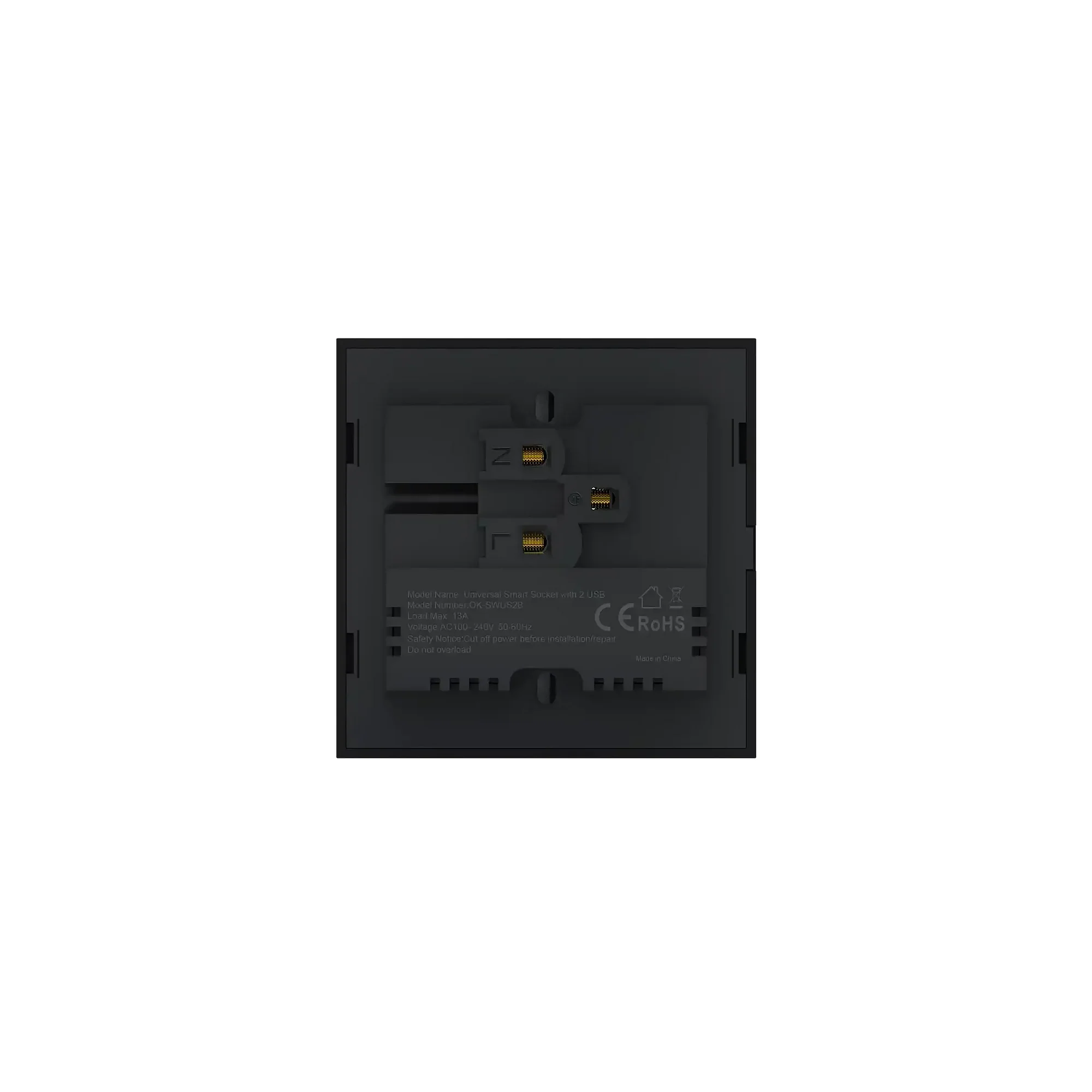 Universal Smart Socket+1USB+1 C Type
