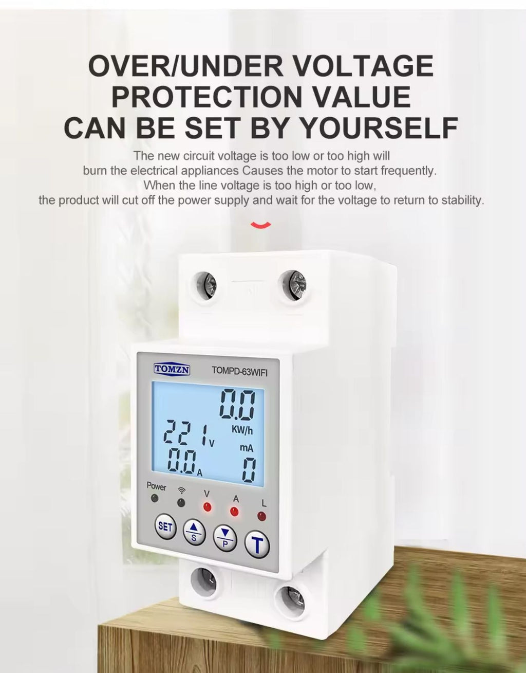 Tomzn Smart Wifi Breaker 10 in 1