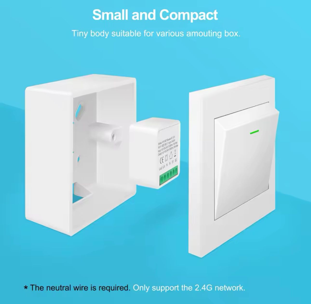 Mini Wifi Switch 16A