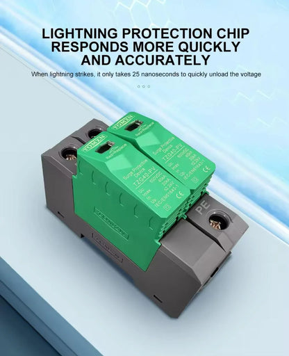 TOMZN SPD DC 1000V 20KA~40KA House Surge Protector Protective Low-voltage Arrester Device