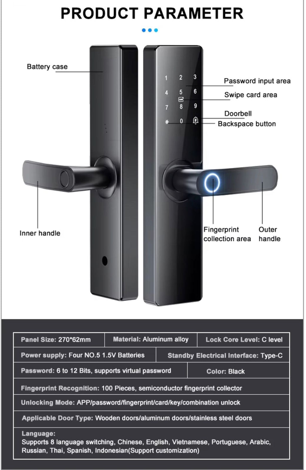 ELITE Series Smart Door Lock