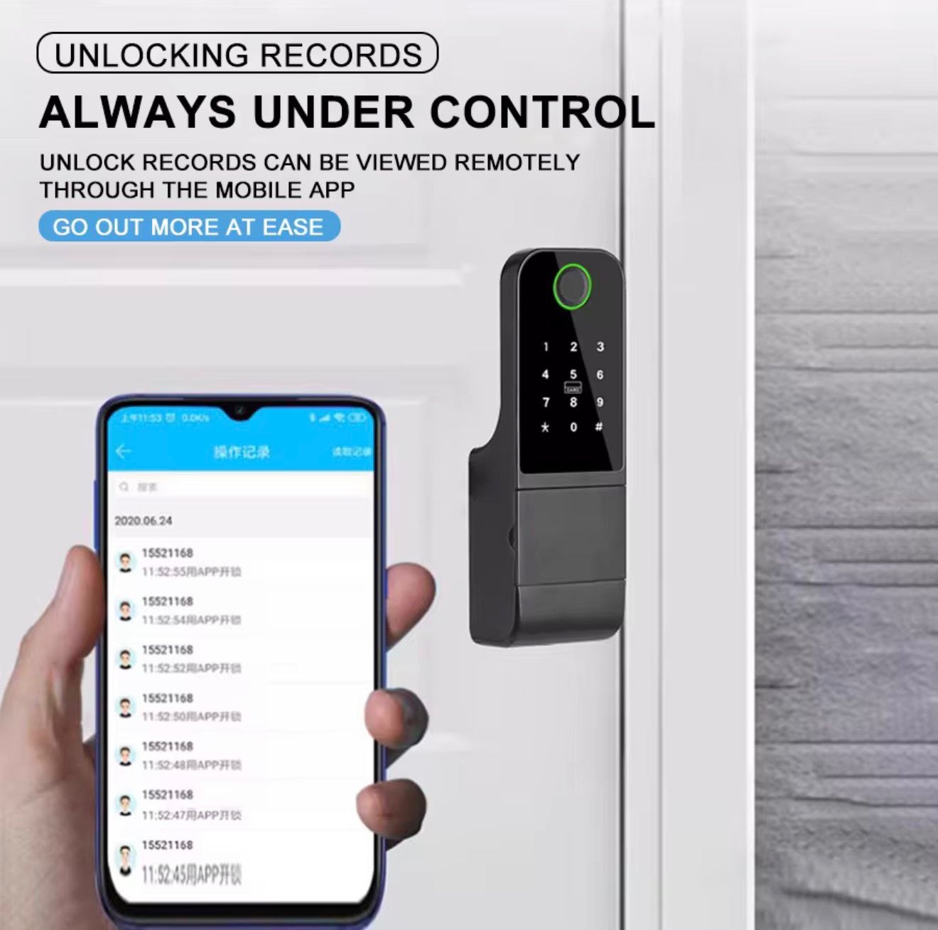 Smart Main Door Lock