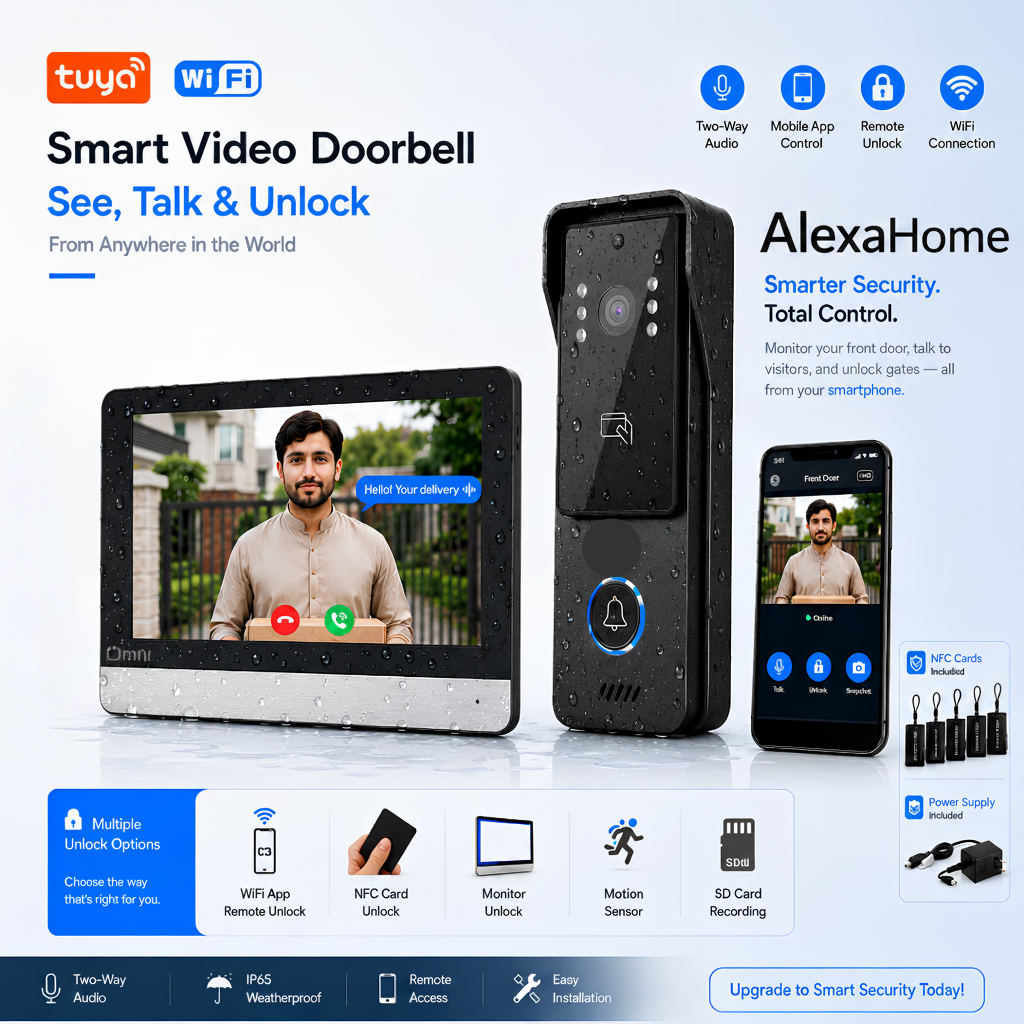 AlexaHome Smart Video Doorbell