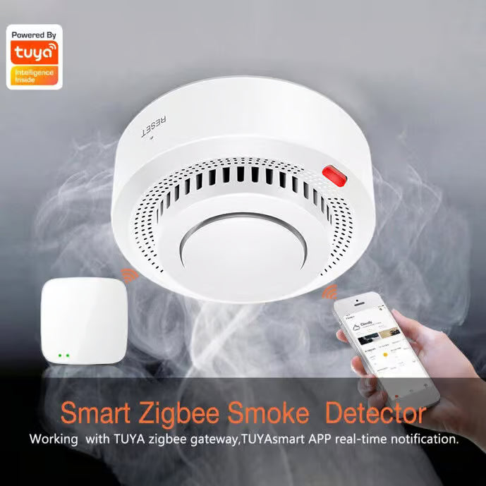 WiFi Smoke Detector Alexa & Google Home